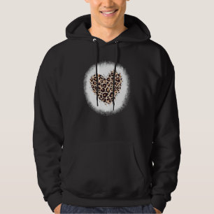 Sudadera Leopard Cheetah Animal Print Heart