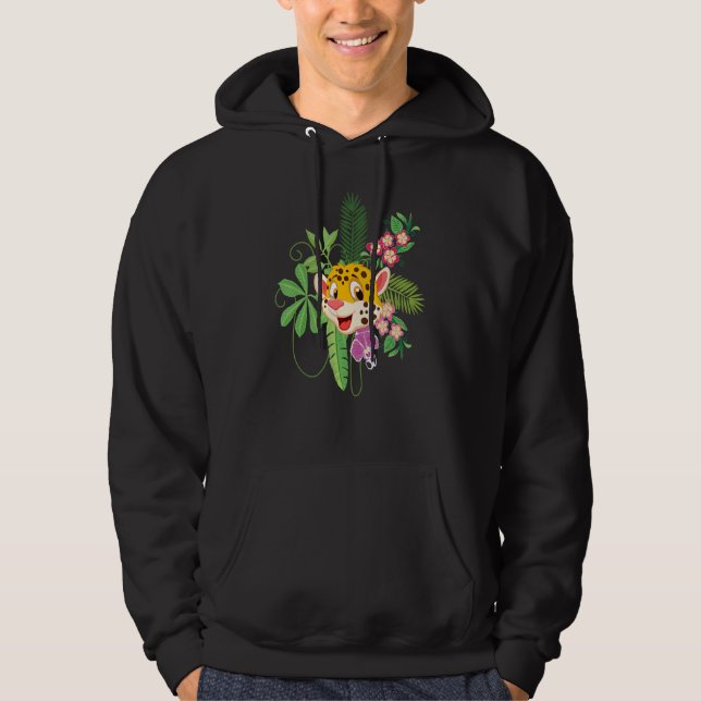 Sudadera Leopard Cheetah Design I Chica Boys Leopard (Anverso)