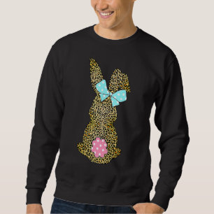 Sudadera Leopard Easter Bunny Rabbit Trio Cute Easter Day 3