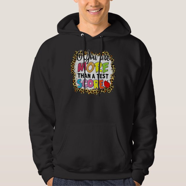 Sudadera Leopard, eres más que un profesor de prueba (Anverso)