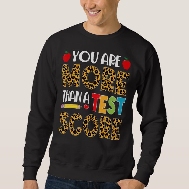 Sudadera Leopard, eres más que un profesor de prueba (Anverso)