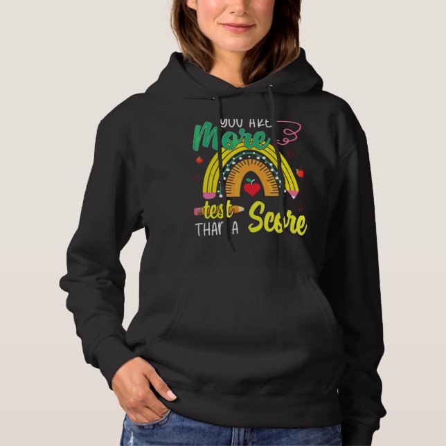 Sudadera Leopard, eres más que un profesor de prueba (Anverso)