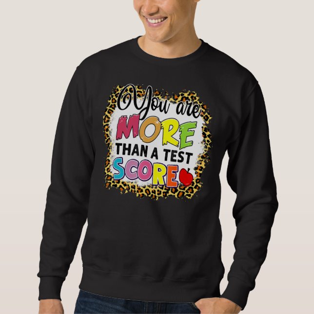 Sudadera Leopard, eres más que un profesor de prueba (Anverso)