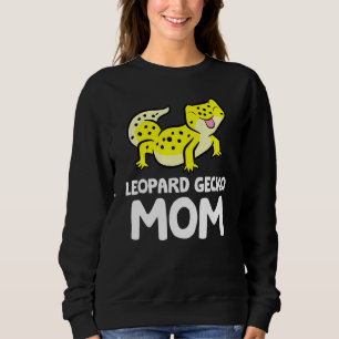 Sudadera Leopard Gecko Mom Lizard Reptile Mother Leopard Ge