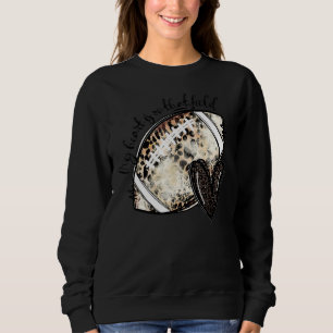 Sudadera Leopard My Heart Está En El Juego De Fútbol De Cam