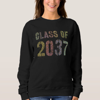Sudadera Leopard Print Class Of 2037 Future Graduation Good