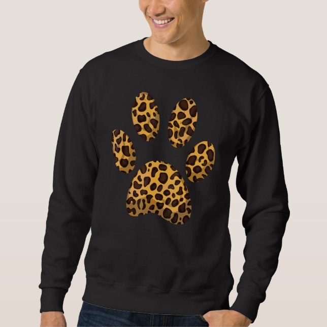 Sudadera Leopard Print Paw Guay Cheetah Skys Chicas (Anverso)