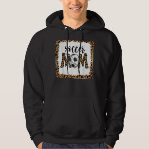 Sudadera Leopard Soccer Mom Cute Mom Life Soccer Day C
