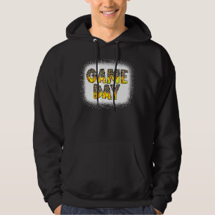 Sudadera Leopard Softball Game Day Vibes Softball Mom Softb