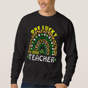 Sudadera Leopardo arcoiris Un afortunado profesor de cuarto