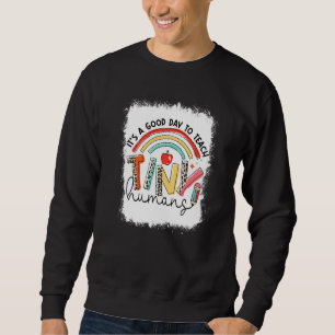 Sudadera Leopardo blanqueado Es un buen día para enseñar un