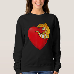 Sudadera Leopardo Gecko Leopardo Amor Cute Gecko En Hea