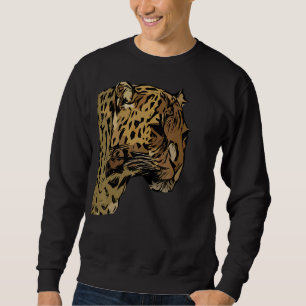 Sudadera Leopardo Motif Africa Imprint Resumen de la exposi