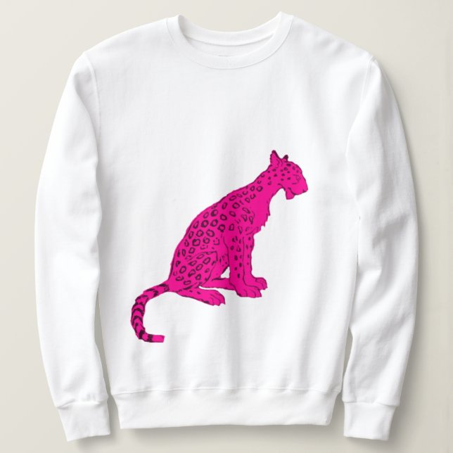 Sudadera Leopardo rosa (Anverso del diseño)