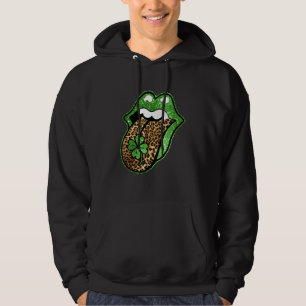 Sudadera Leopardo verde shamrock St Patr