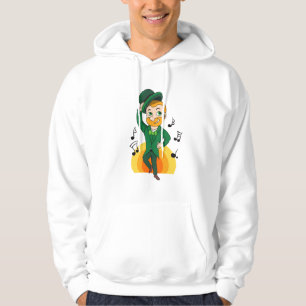 Sudadera Leprechaun bailando, personalizado de San Patricio