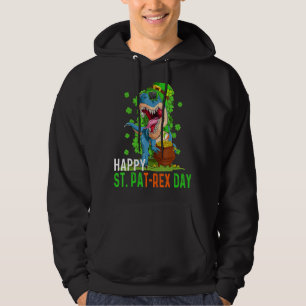 Sudadera Leprechaun Dino Happy St Patrex Patricks Day Toddl