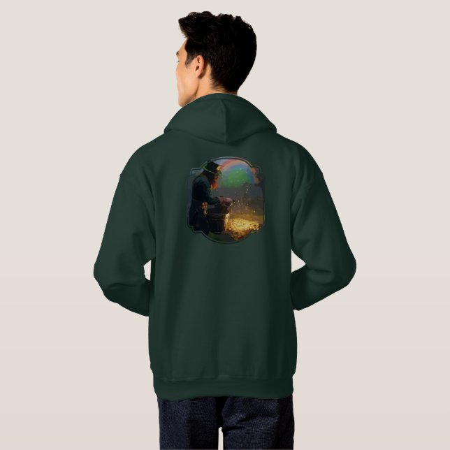 Sudadera Leprechaun Hideaway (Reverso completo)