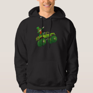 Sudadera Leprechaun Monster Truck St Patricks Day Lucky Boy