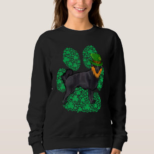 Sudadera Leprechaun Schipperke Día de San Patricio Trébol P