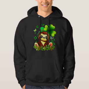 Sudadera Leprechaun Sloth Shamrock St Patricks Day An