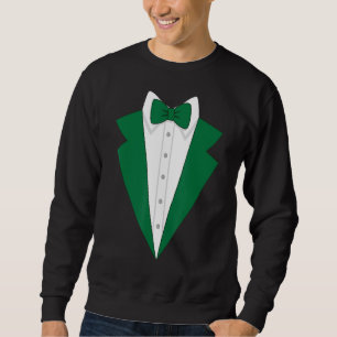 Sudadera Leprechaun Tuxedo St Patrick S Day Irish Cos