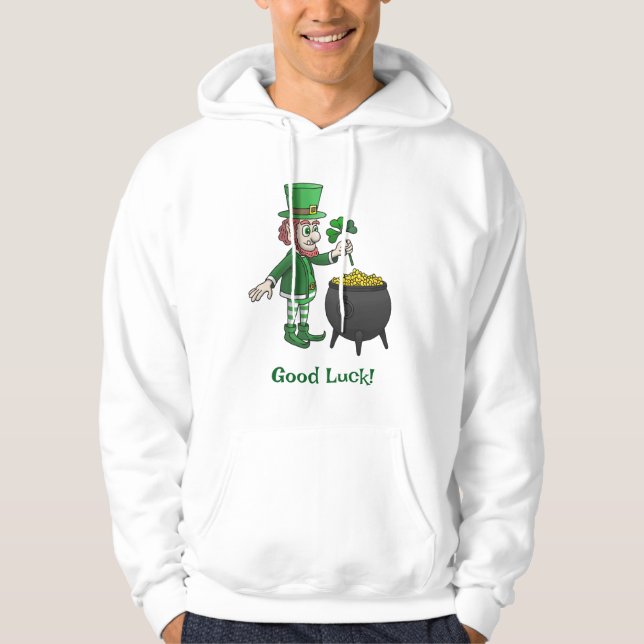 Sudadera Leprechauns Saint Patrick's Day (Anverso)