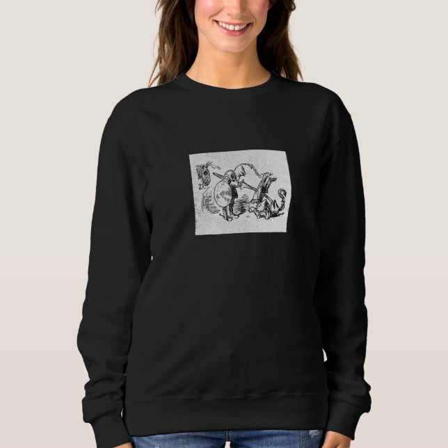Sudadera Les Contes Drolatiques u201CVictorious Knightu201D (Anverso)