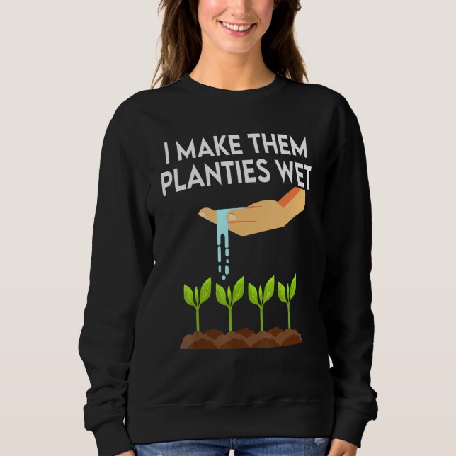 Sudadera Les Hago Plandades. (Anverso)
