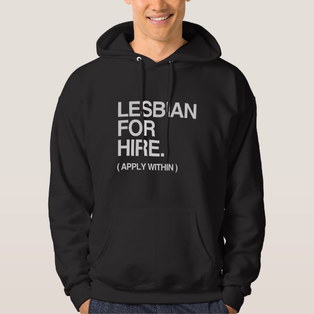 SUDADERA LESBIANA PARA EL ALQUILER (Anverso)