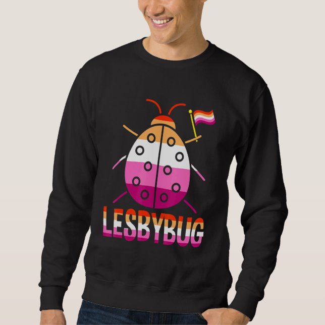 Sudadera Lesdybug Lesbian Ladybug Orgullo Lgbt Mateo Lesbi (Anverso)