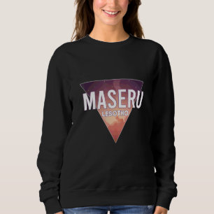 Sudadera Lesotho País Con Capital O Ciudad Principal