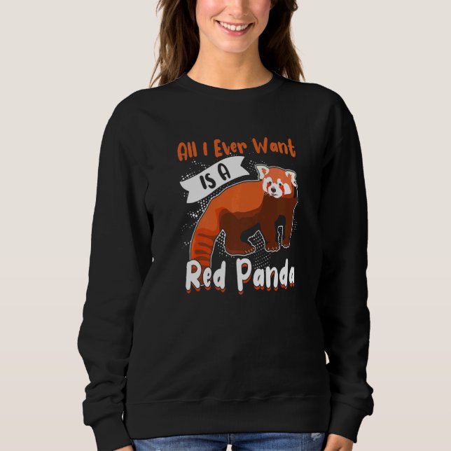 Sudadera Lesser Red Panda (Anverso)