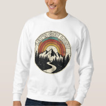 Let’s Get Lost Retro Mountain Adventure Outdoor