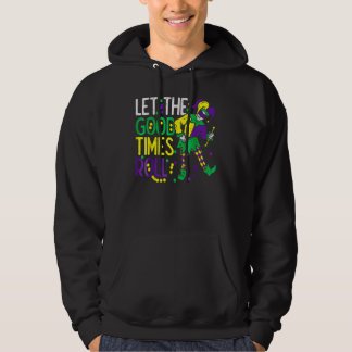 Sudadera Let The Good Time Roll Bead  Mardi Gras Carnivall