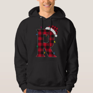 Sudadera Letra alucinante R nombre inicial búfalo represent