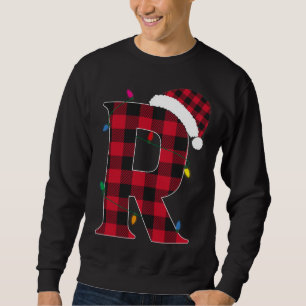 Sudadera Letra alucinante R nombre inicial búfalo represent