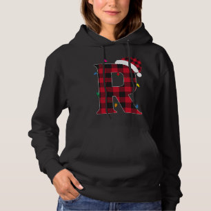 Sudadera Letra alucinante R nombre inicial búfalo represent