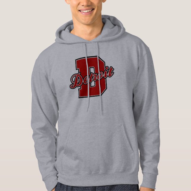Sudadera Letra de Detroit (Anverso)