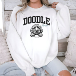 Sudadera Letra de estilo universitario para mamá de Doodle