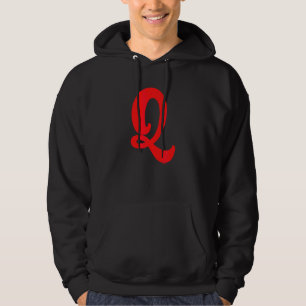 Sudadera Letra divertida Q Alfabeto Teacher Kindergarten 1