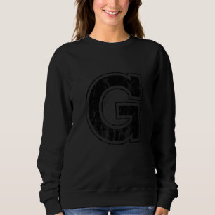 Sudadera Letra grande G