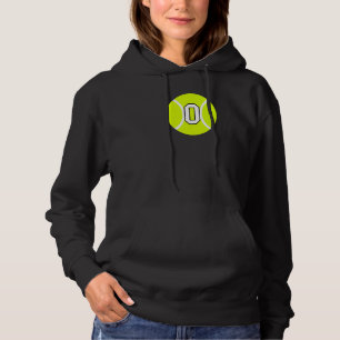 Sudadera Letra inicial O de la bola de tenis