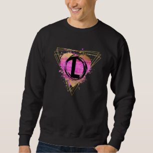 Sudadera Letra L monograma inicial personalizada Deco cuta