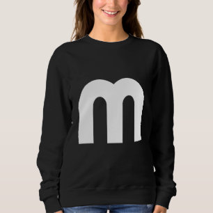 Sudadera Letra M Capital Alphabet halloween disfraces gro