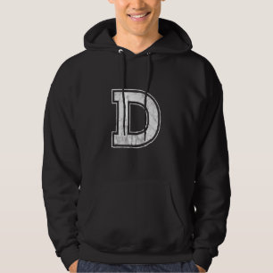 Sudadera Letra mayúscula D