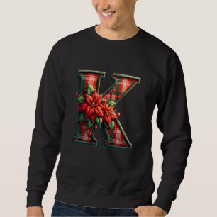 Sudadera Letra mayúscula K minúscula monograma de alfabeto 