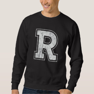 Sudadera Letra mayúscula R