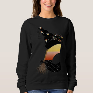 Sudadera Letra monograma C de Halloween