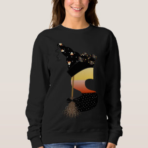Sudadera Letra monograma S de Halloween